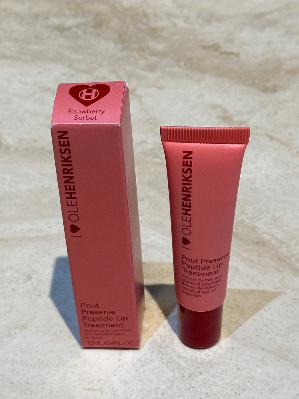OLEHENRIKSEN Pout Preserve Hydrating Peptide Lip Treatment - Strawberry Sorbet